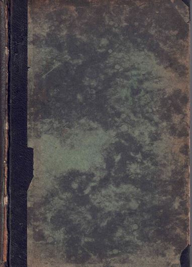 Die Geographie der Farne.1910.1 Titelblatt.129 Abb.3 Karten. 357 S.- Und: Einige Nachträge und Berichtigungen. 4 S.gr8vo. Kartoniert.