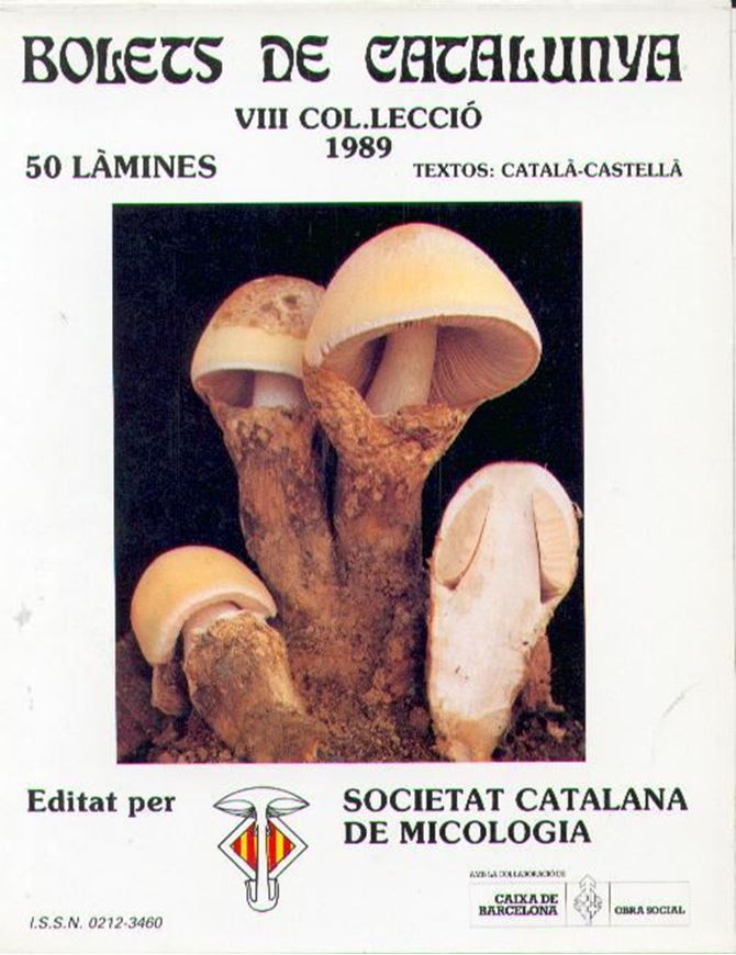  Fasc.08.1989. 50 col. pls., with text. Un- bound. In Folder. - In Catalans.