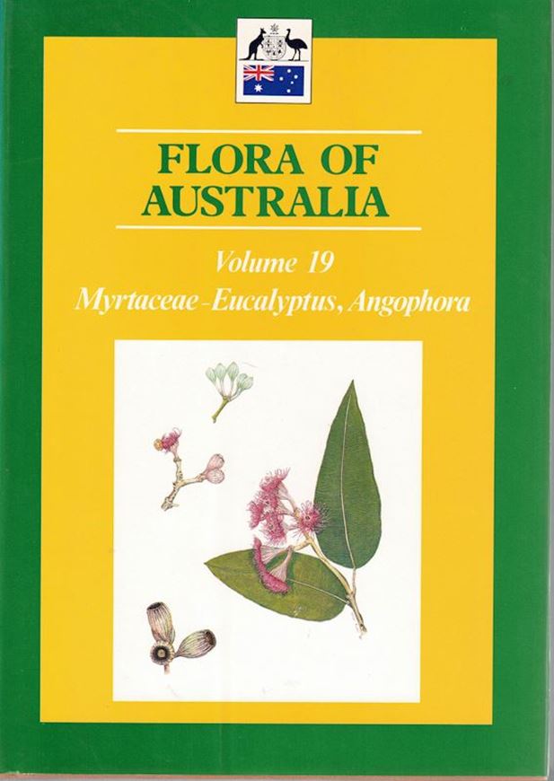 Volume 019: Myrtacea-Eucalyptus, Angophora. 1988. 111 figs. (line-drawings). 38 colour photos. 564 distrib.maps. XVI, 543 p. gr8vo. Cloth.