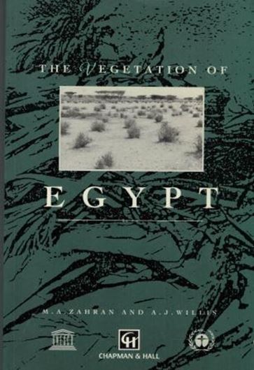 Vegetation of Egypt. 1992. 18 figs. 49 photographs. 432 p. Paper bound.