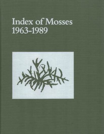 Ed. by M. Crosby and R. Magill. 1992. (Monogr. in Syst. Botany, 42). 656 p. gr8vo. Paper bd.
