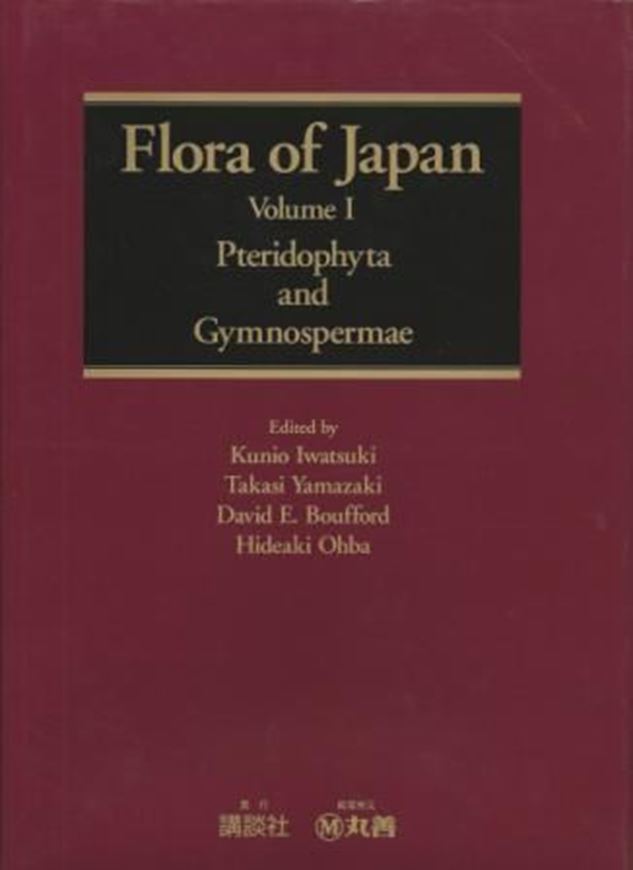 Ed. by Iwatsuki, Kunio, Takasi Yamazaki, a.oth. Volume 001: Pteridophyta and Gymnospermae. 1995. XV,302 p. 4to. Hardcover.