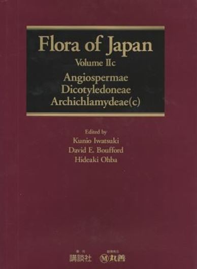 Ed. by Iwatsuki, Kunio, Takasi Yamazaki, a.oth. Volume 002c: Angiospermae -Dicotyledoneae: Archichlamydae (c). 1999. XIII, 328 p.