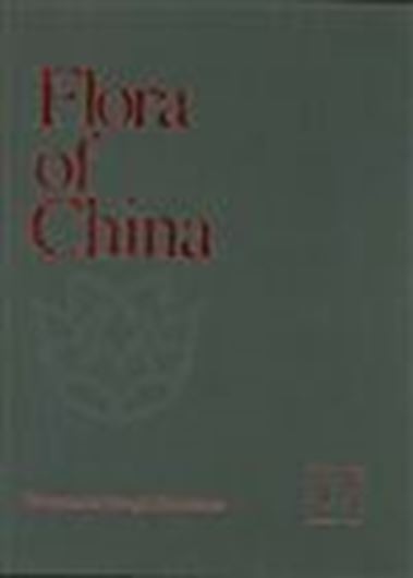 Revised and condensed English language edition of "Flora Reipublicae Popularis Sinicae". Volume 017: Verbenaceae through and Solanaceae. 1994. XI,378 p. 4to. Cloth.