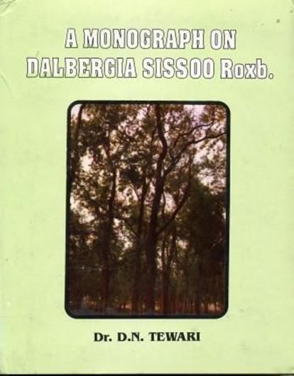  A Monograph on Dalbergia Sissoo Roxb. 1994. numerous pls. (colour and black&white). tabs. VII,316 p. gr8vo. Cloth. 