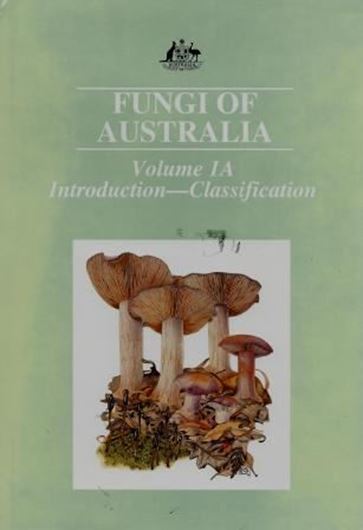 Volume 01A: Introduction - Classification. 1996.64 col.figs. 1 col.frontispiece. Many line-drawings. XXI,413 p. gr8vo.Hardcover.