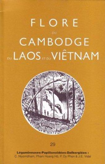 Vol. 29: Niyomdham, C., Pham Hoang Ho, P. Dy Phon et J. E. Vidal: Legumineuses - Papilionoidees - Dalbergiées. 1997. illustr. 66 p. Broché.