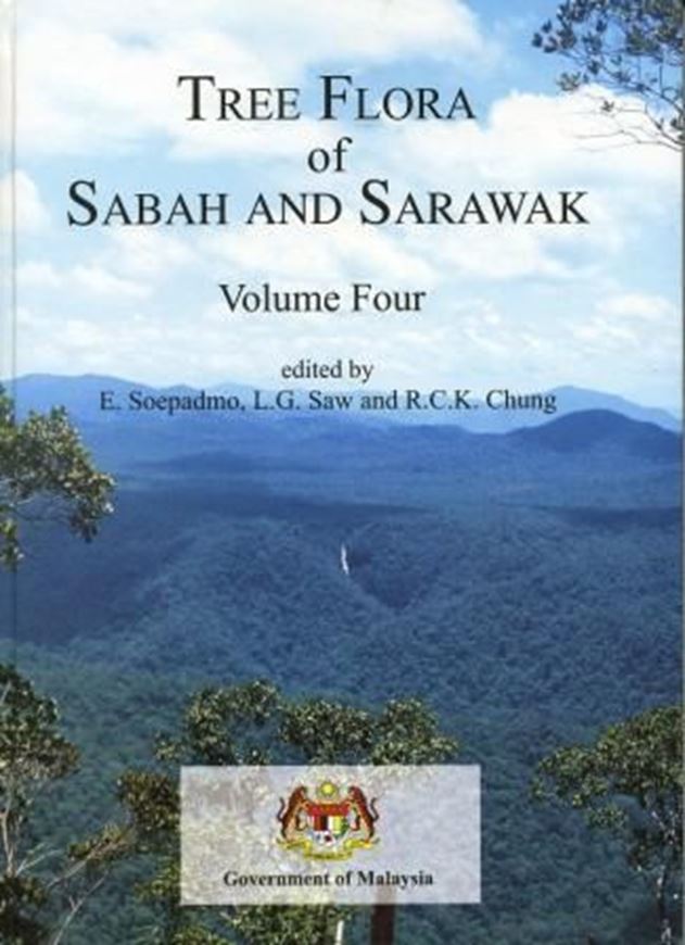  Tree Flora of Sabah and Sarawak. Volume 4. 2002. (Reprint 2007). 31 line figs. 388 p. gr8vo. Hardcover.