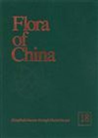 Revised and condensed English language edition of "Flora Reipublicae Popularis Sinicae". Volume 018: Scrophulariaceae through Gesneriaceae. 1998. approx. 300 p.