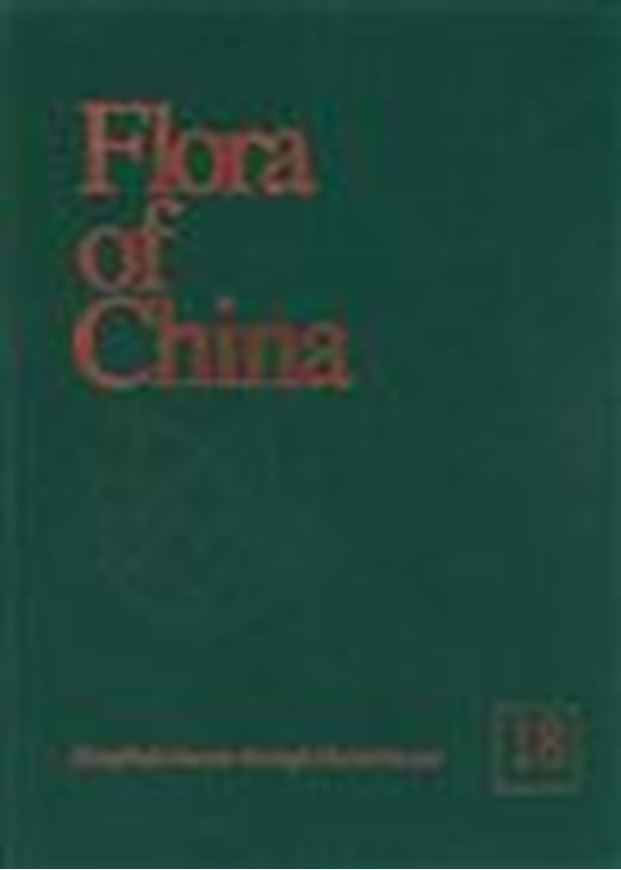Revised and condensed English language edition of "Flora Reipublicae Popularis Sinicae". Volume 018: Scrophulariaceae through Gesneriaceae. 1998. approx. 300 p.