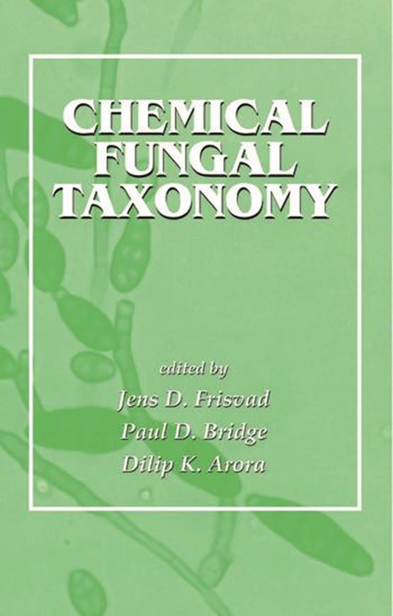 Chemical Fungal Taxonomy. 2019. 424 p. Hardcover.