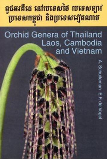  Orchid Genera of Thailand, Laos, Cambodia, and Vietnam. 2000. 136 col. photographs. 72 p. of Vietnamese text & 83 p. of English text. gr8vo. Paper bd.