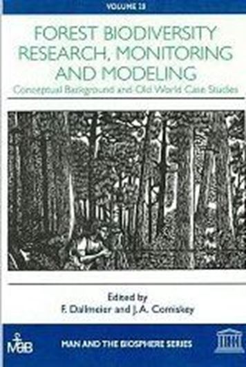  Forest Biodiversity in North, Central and South America, and the Caribbean: Research and Modelling. 1998. (Man and the Biosphere,21). illus. 500 p. gr8vo. Hardcover. 