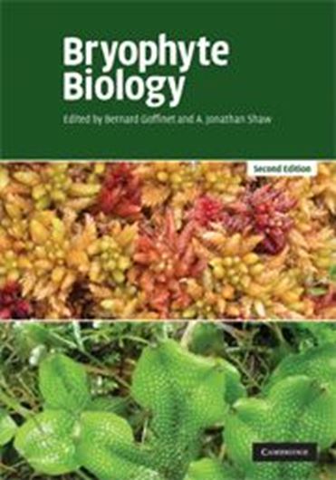 Bryophyte Biology. 2000. illus. X, 476 p. gr8vo. Hardcover.