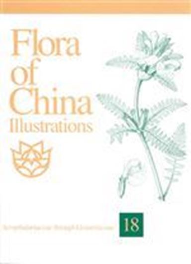 Volume 18: Scrophulariaceae to Gesneria- ceae. 2000. 398 plates (line - drawings). 423 p. 4to. Hardcover.