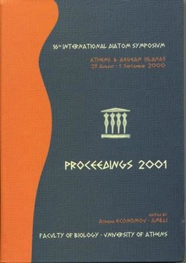 Proceedings of the 16th International Diatom Symposium, 25 August - 1 September 2000. Publ. 2002. illus. 601 p. gr8vo. Hardcover.