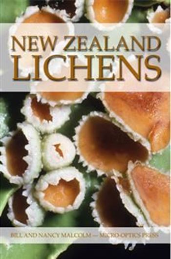 New Zealand Lichens. Rev.ed. 2018. ca. 700 illus. 307 p. Paper bd.