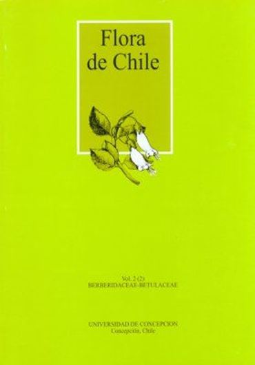 Ed. by Clodomiro Marticorena and Roberto Rodriguez. Volume 2(2). 2003. illus. 93 p. gr8vo. Paper bd. - In Spanish, with Latin nomenclature and Latin species index.