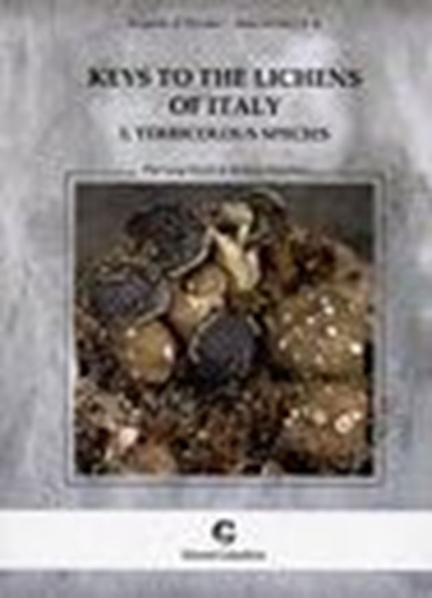 Keys to the Lichens of Italy - Terricolous Species. 2004. (Le Guide di Dryades, 1). 341 p. Paper bd.