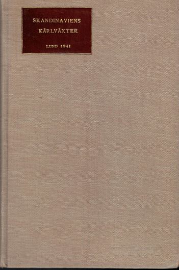 Förteckning över Skandinaviens Växter,1: Kärlväxter. 3rd ed. 1941. 197 p. gr8vo. Cloth.