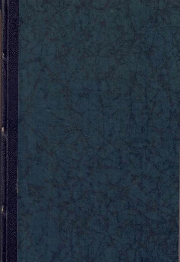 L'Origine et le Developpement des Flores dans le Massif Central de France. 1923. illus. 279 p. gr8vo. Paper bd.-