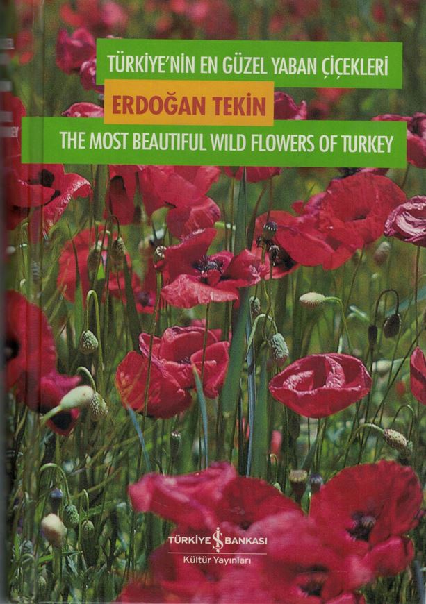 Türkiye'nin en güzel yaban cicekleri (the most beautiful wild flowers of Turkey). 2005. 1370 photogr. 652 p. gr8vo. Hardcover.- Bilingual (Turkish / English).