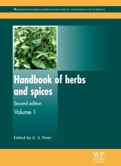  Handbook of herbs and spices. 2nd ed. 2012. illus. 640 p. gr8vo. Hardcover.