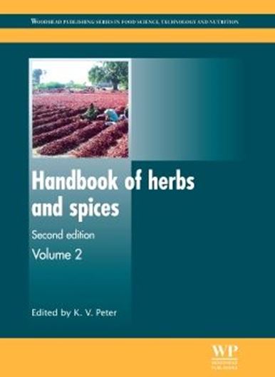  Handbook of herbs and spices. Volume 2. 2nd ed. 2012. illus. 624 p. gr8vo. Hardcover.
