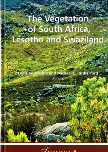 The vegetation of South Africa, Lesotho and Swaziland. 2007. (Strelitzia, 19). many col. photogr. VIII, 808 p. 4to. Hardcover. - Plus 1 CD-ROM.