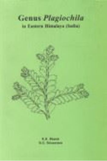 Genus Plagiochila in Eastern Himalaya (India). 2007. 13 maps. 72 plates. XII, 259 p. gr8vo.Hardcover.