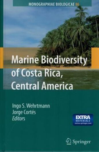 Marine Biodiversity of Costa Rica, Central America. 2008. Monographiae Biologicae, Vol. 86). 118 illustr. 550 p. gr8vo. Hardcover.