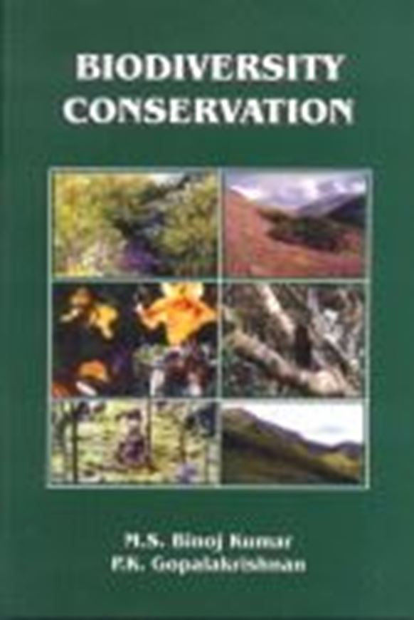 Biodiversity Conservation. 2008. illustr. VIII, 244 p. gr8vo. Hardcover.
