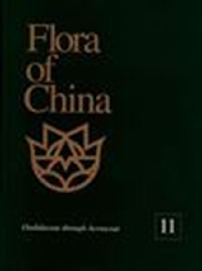 Revised and condensed English language edition of Flora Reipublicae Popularis Sinicae". Volume 011: Oxalidaceae through Aceraceae. 2008. XII, 622 p. 4to. Hardcover.