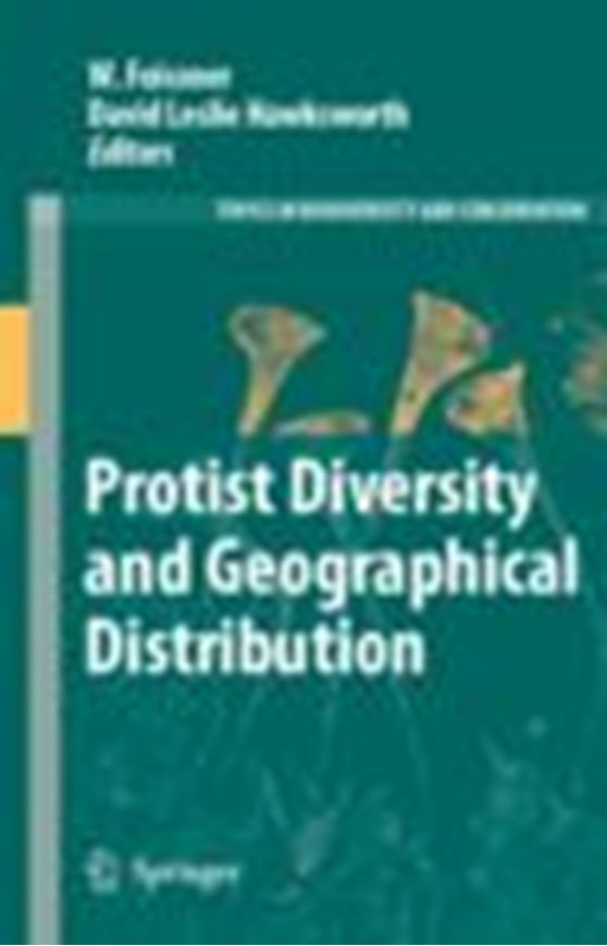  Protist Diversity and Geographical Distribution. 2009. (Topics in Biodiversity and Conservation, Volume 8). Reprint from Biodiversity and Conservation, 17, Nr.2, 2008. VIII, 209p. gr8vo. Hardcover.