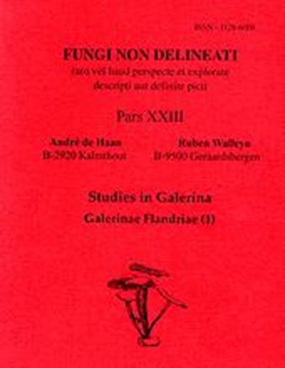 Pars 23, 33 & 46: Haan,André de, and Ruben Walleyn: Studies in Garlerina, 1 - 3. 2002 - 2010.. illus. 226 p. gr8vo. Paper bd.
