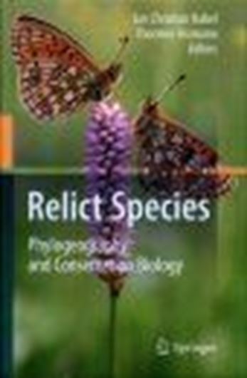  Relict Species. Phylogeography and Conservation Biology. 2010. illus. XV, 449 p. gr8vo. Hardcover.