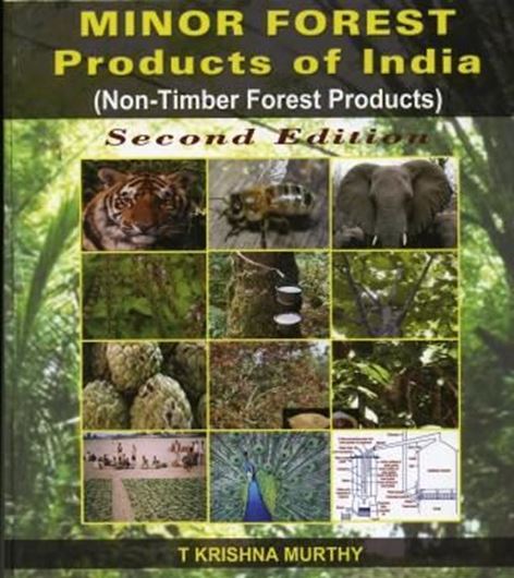  Minor forest products of India. Non-timber forest products of India. 2nd ed. 2010. col. illus. XXX, 553 p. gr8vo. Hardcover.