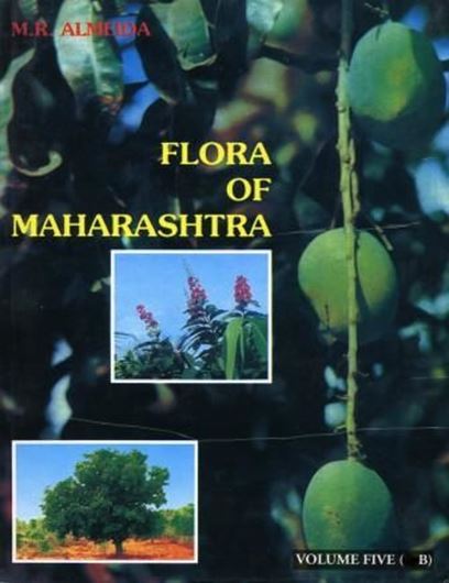  Flora of Maharashtra. Volume 5 (in 2 vols.): Typhaceae, Araceae to Cyperaceae. 2 vols. 2009. 103 col. photogr. Many line - drawings. 495 p. 4to. Hardcover.