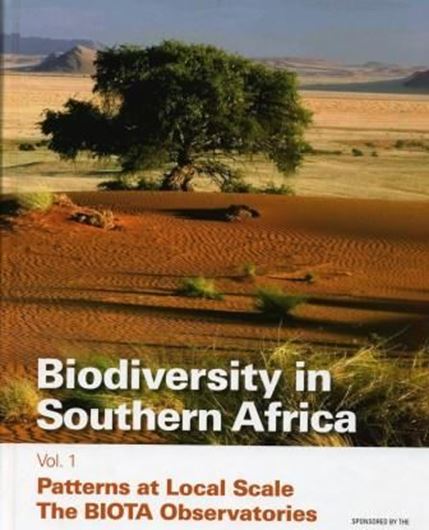  Biodiversity in southern Africa. 3 vols. 2010. col. photogr. XLIII, 1474 p. 4to. Hardcover. 