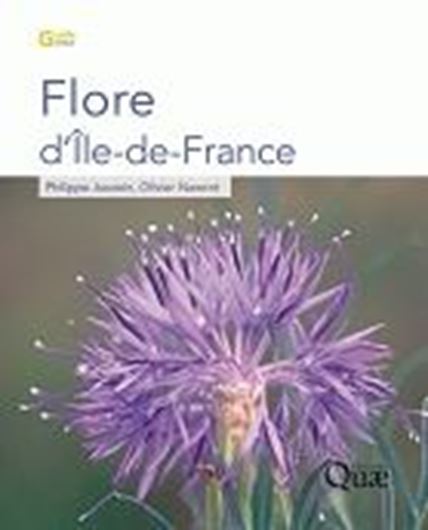  Flore d'Ile-de-France. 2011. 969 p. 4to. Hardcover.