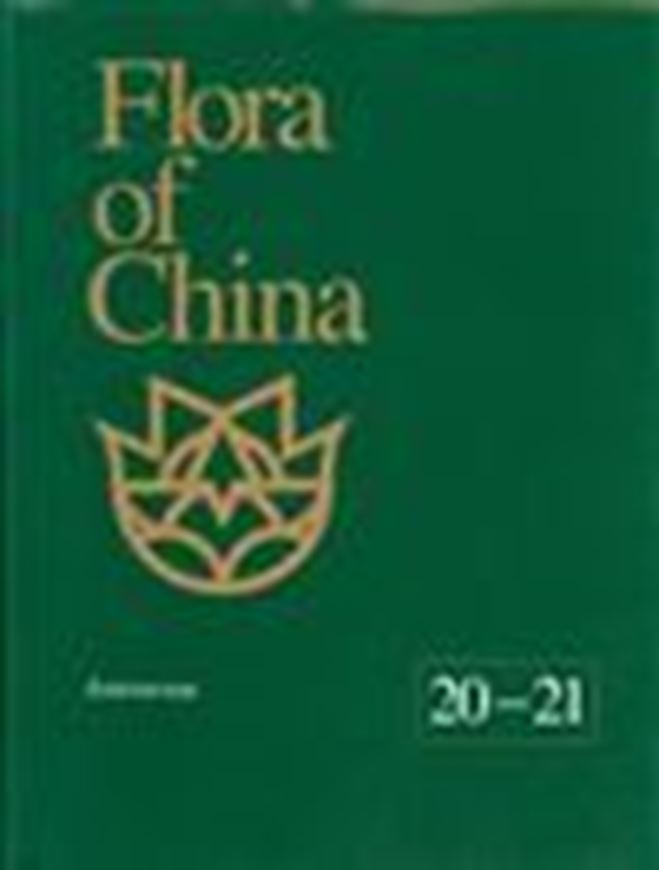 Revised and condensed English language edition of "Flora Reipublicae Popularis Sinicae". Volume 20-21: Asteraceae. 2011. XII, 991 p. 4to. Hardcover.