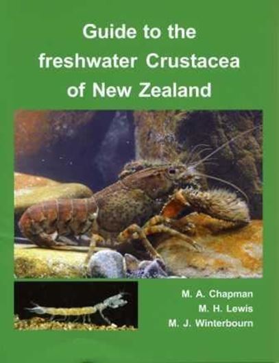  Guide to the Freshwater Crustacea of New Zealand. 2011. col. photogr. photogr. figs. 188 p. gr8vo. Paper bd.