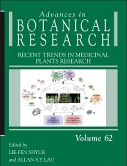  Recent Trends in Medicinal Plants Research. 2012. (Advances in Botanical Research, 62). 430 p. gr8vo. Cloth. 
