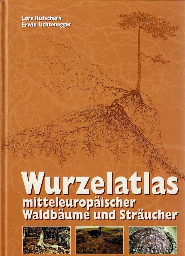 Wurzelatlas Mitteleuropäischer Waldbäume und Sträucher. 2te Auflage. 2013. 188 Fig. 182 Farbtafeln. 604 S. 4to. Hardcover.