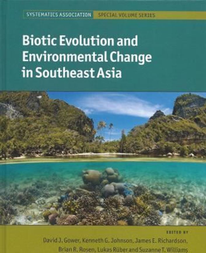 Biotic Evolution and Environmental Change in Southeast Asia. 2013.( Systematics Assoc. Spec. Vol.,82). illus. XV, 375 p. gr8vo. Hardcover.