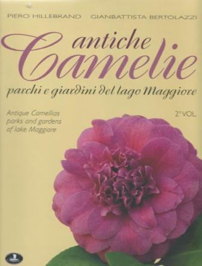  Antiche Camelie parchi e giardini del lago Maggiore / Antique Camellias parks and gardens of lake Maggiore. 2011. (Verbano Verde, 29). many col. photogr. 376 p. 4to. Hardcover. - In Italian.