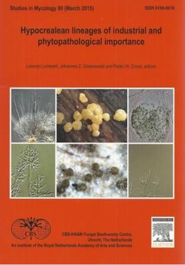 Hypocrealean lineages of industrial and phytopythological importance. 2015. (Studies in Mycology, 80). illus. 245 p. 4to. Paper bd.