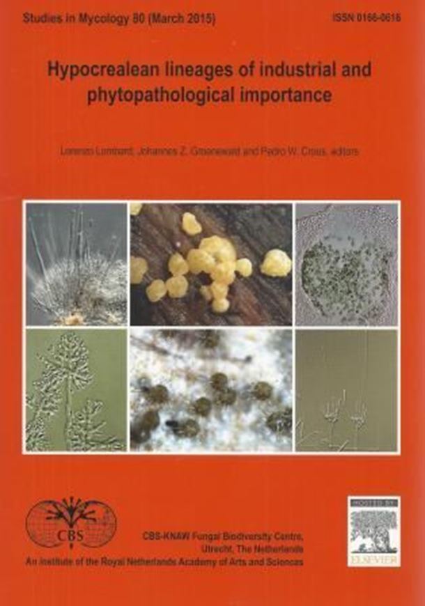 Hypocrealean lineages of industrial and phytopythological importance. 2015. (Studies in Mycology, 80). illus. 245 p. 4to. Paper bd.