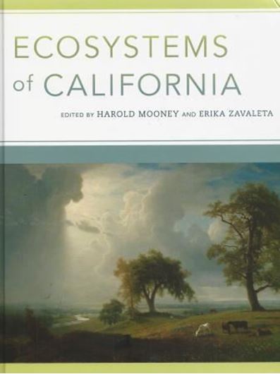  Ecosystems of California. 2016. illus. XX, 984 p. 4to. Hardcover.