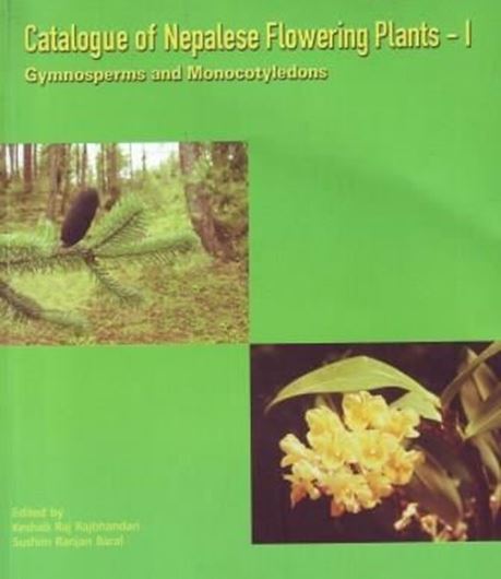 Catalogue of Nepalese flowering plants. 3 volumes. 2010 - 2012. XVIII, 639 p. gr8vo.